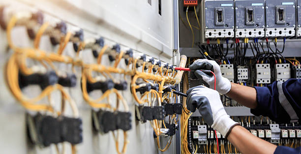 Professional Electrician technician working in Norton Shores, MI